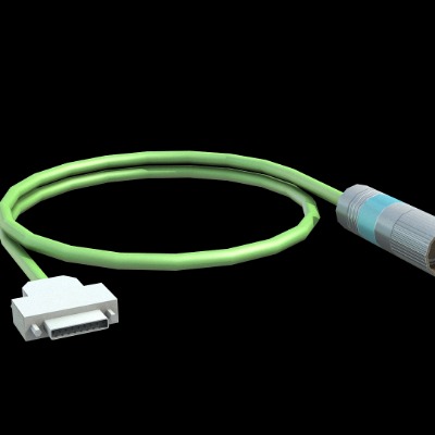  现代信号线缆连接线工业设备su模型下载 