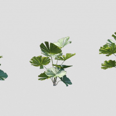  现代花草su下载模型 