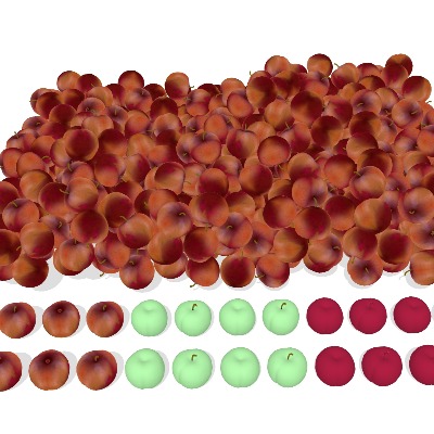  苹果 水果su模型下载 