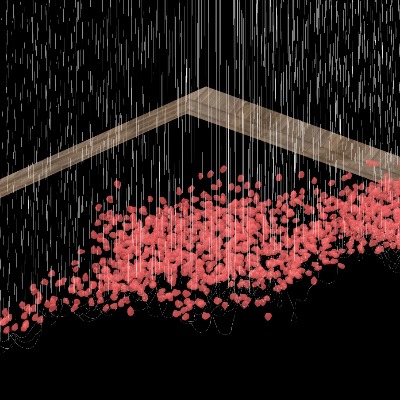  现代创意装饰灯su模型下载 