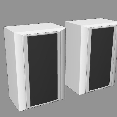 现代音响su模型下载 