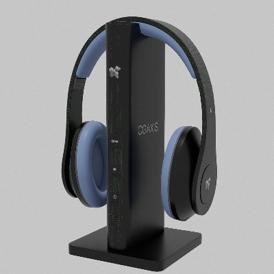  现代无线耳机su模型下载 