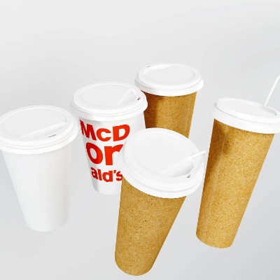  现代饮品杯su模型下载 