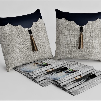  新中式抱枕枕头su模型下载 