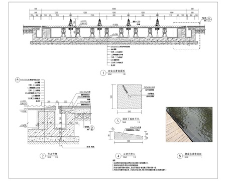  水池池壁CAD施工图cad施工图 