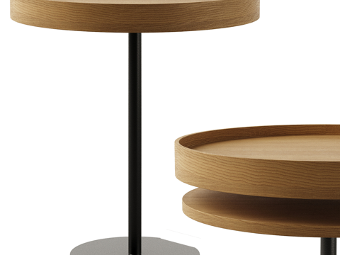  北欧简约茶几 茶几 简约茶几 客厅茶几 圆形茶几 酒吧茶几3d模型 