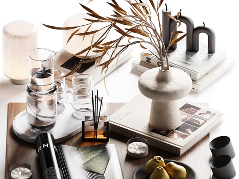  装饰套装1343d模型 