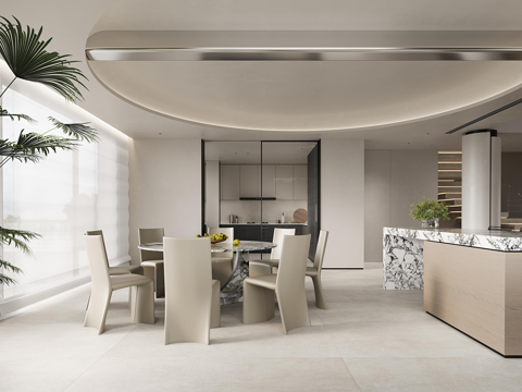 挑空别墅 样板间 最新全套施工图 效果图合集cad施工图