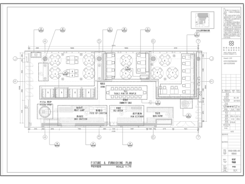 450平西餐厅 自助餐厅 最新全套施工图合集cad施工图