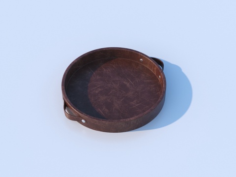  盘子 生活用品 工艺摆件3d模型 