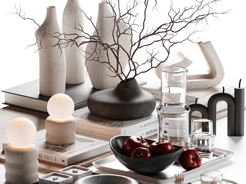  装饰套装1373d模型 