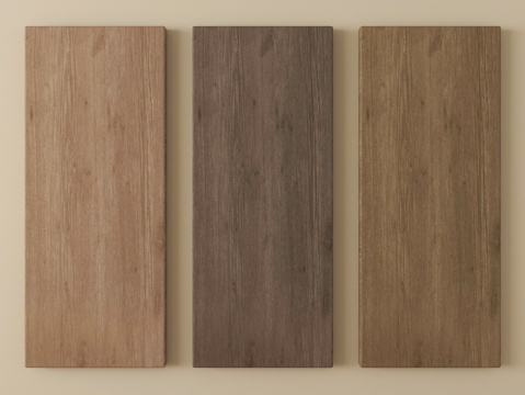  现代护墙板 木饰面护墙板 墙饰板 木饰面背景墙3d模型 