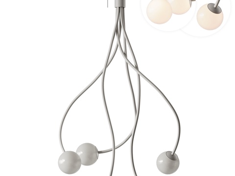  Karman Moony 吊灯3d模型 