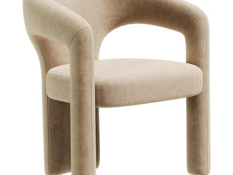  Philip 餐椅3d模型 