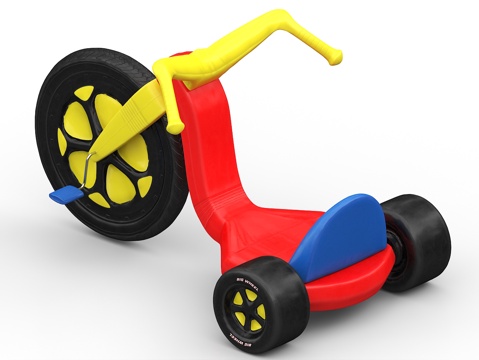  儿童车 婴儿车 儿童玩具车 儿童汽车 玩具汽车 婴儿学步车3d模型 