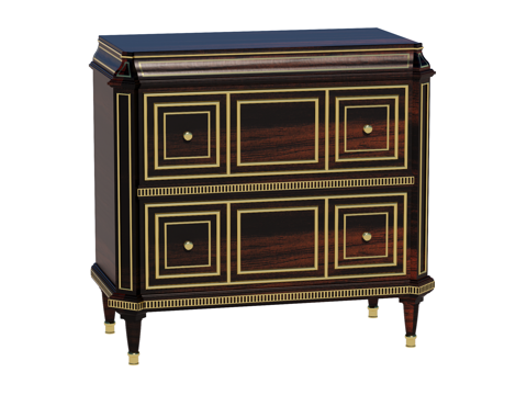 欧式边柜装饰柜储物柜su模型