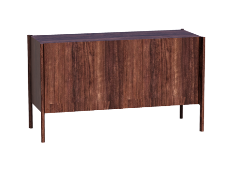 中古边柜装饰柜储物柜su模型