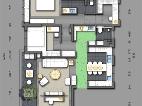 家装平面图cadcad施工图