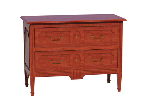 欧式边柜装饰柜储物柜su模型