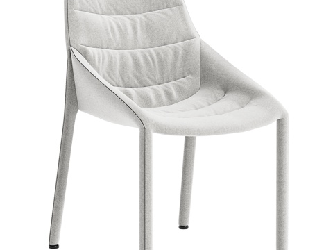  罗密欧椅-贝加莫羊皮纸款3d模型 