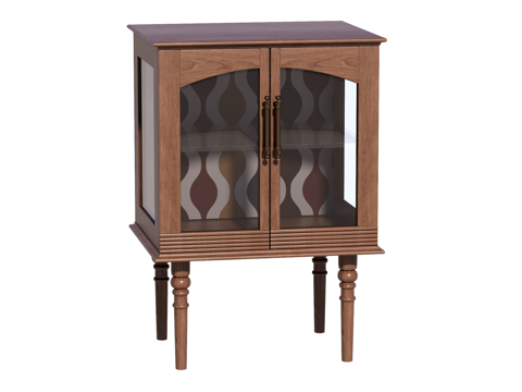 中古边柜装饰柜储物柜su模型