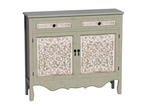 欧式法式边柜装饰柜su模型