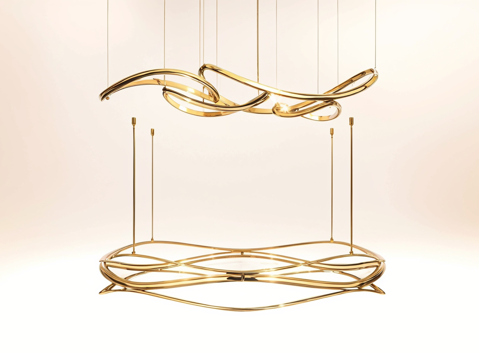 装饰吊灯su模型