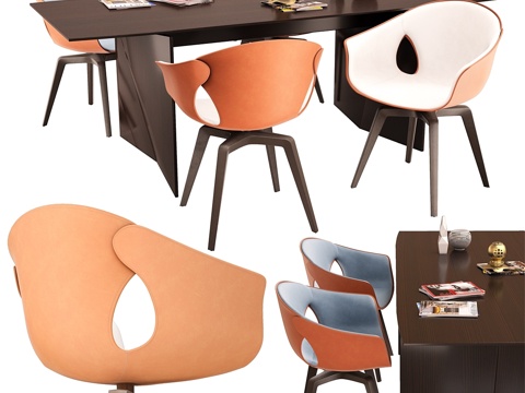  姜黄与露台3d模型 