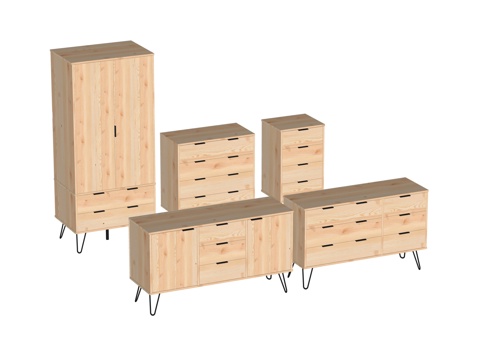 边柜斗柜储物柜su模型