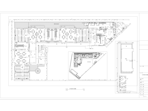 北街幼儿园水电系统图cad施工图 
