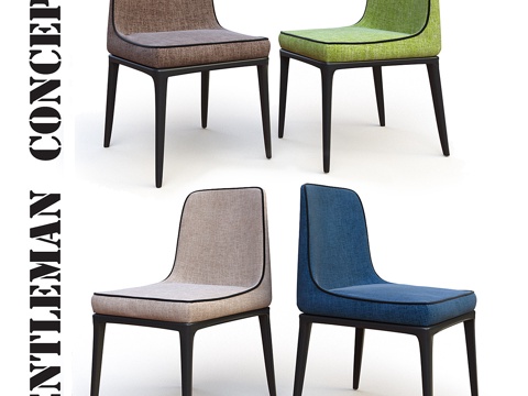  绅士概念3d模型 