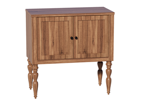 中古边柜装饰柜储物柜su模型