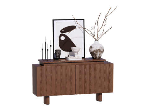 边柜斗柜电视柜装饰柜su模型