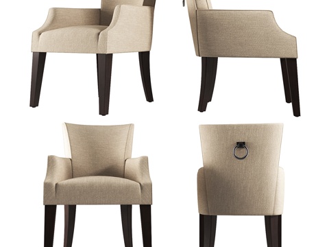  丹通舍林汉姆椅3d模型3d模型 