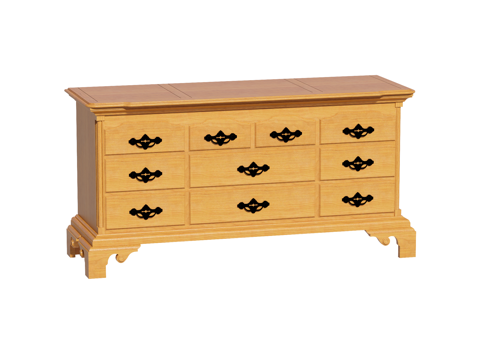 中古边柜装饰柜储物柜su模型