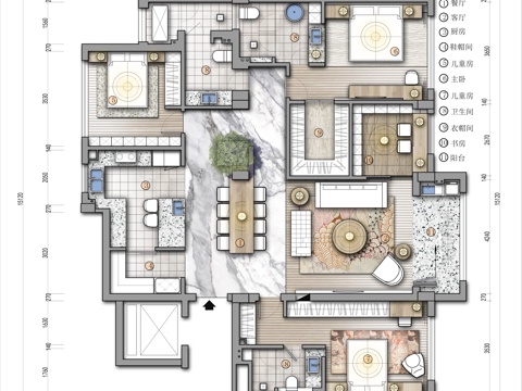 家装平面图cadcad施工图
