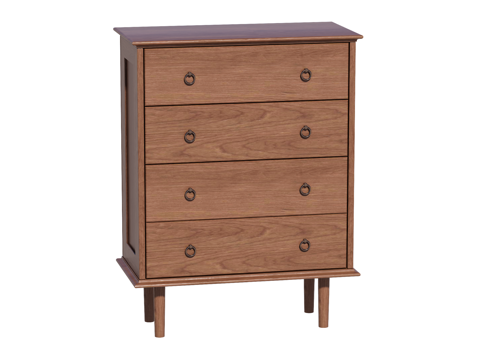 中古边柜斗柜装饰柜储物柜su模型