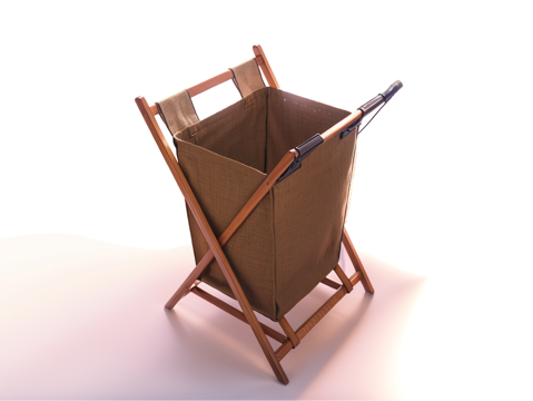 衣篓 脏衣篮su模型