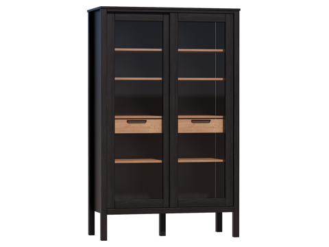 中古边柜装饰柜开放柜储物柜su模型