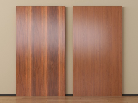  现代护墙板 木饰面护墙板 木饰面背景墙3d模型 