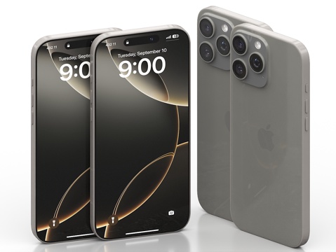  iphone16 iphone手机 苹果手机 苹果16 手机3d模型 
