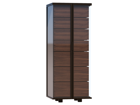 现代边柜装饰柜储物柜su模型