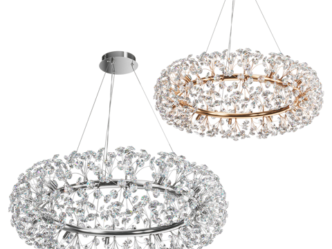  现代简约吊灯 吊灯 简约吊灯 餐厅吊灯 客厅吊灯 玻璃吊灯3d模型 