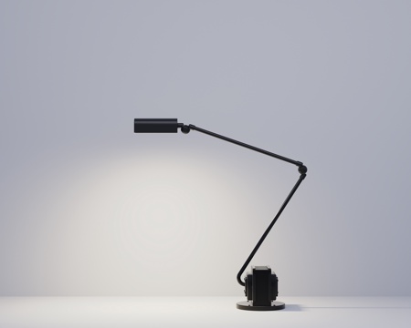  工业台灯3d模型 