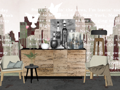  卫生间 入户门 玄关 卧室 茶室 摆件 大门 客餐厅su模型 