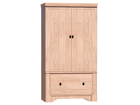 现代边柜斗柜装饰柜储物柜su模型