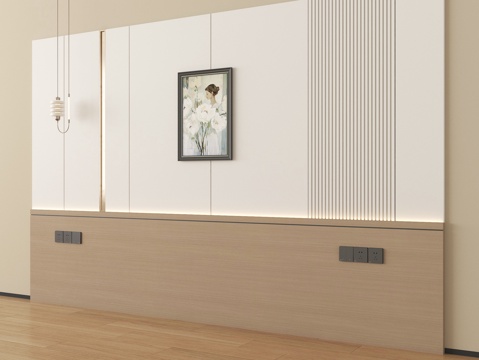  现代背景墙 电视背景墙 沙发背景墙3d模型 