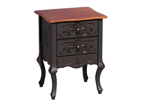  中古床头柜装饰柜角几边几su模型 