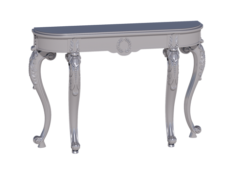 欧式端景台案台条案su模型