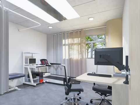 现代医院门诊室2su模型